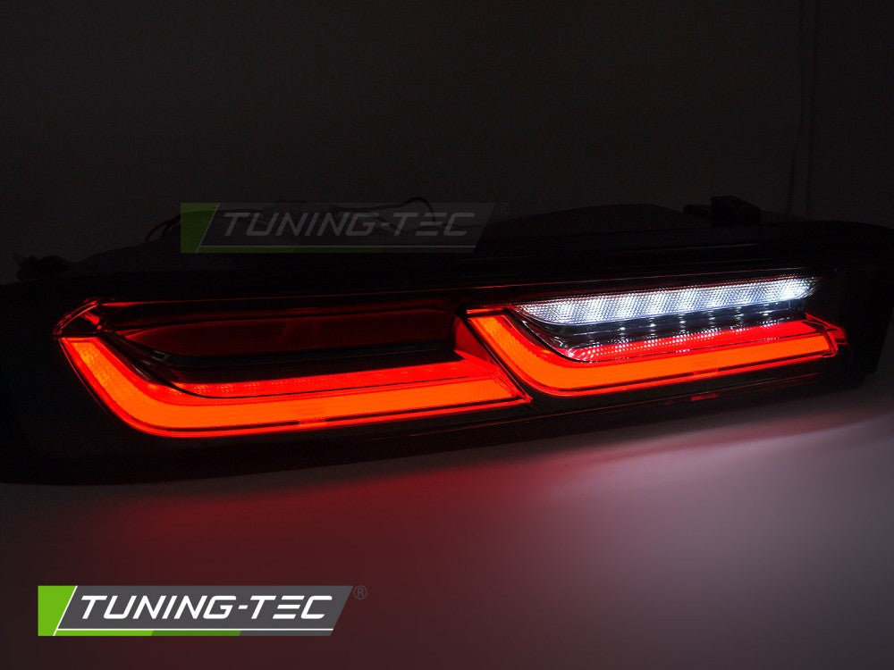 Fanali Posteriori Neri Fumé per Chevrolet Camaro (Mk6) 2016-2018