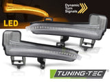 Frecce degli specchietti WHITE LED Sequenziali per SKODA SUPERB III 15-18