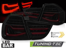 Carica l&#39;immagine nel visualizzatore di Gallery, Fanali Posteriori LED BAR BLACK SMOKE Sequenziali per BMW Serie 3 E90 09-11