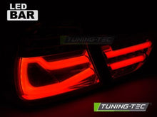 Carica l&#39;immagine nel visualizzatore di Gallery, Fanali Posteriori LED BAR BLACK SMOKE Sequenziali per BMW Serie 3 E90 09-11