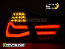 Carica l&#39;immagine nel visualizzatore di Gallery, Fanali Posteriori LED BAR BLACK SMOKE Sequenziali per BMW Serie 3 E90 09-11