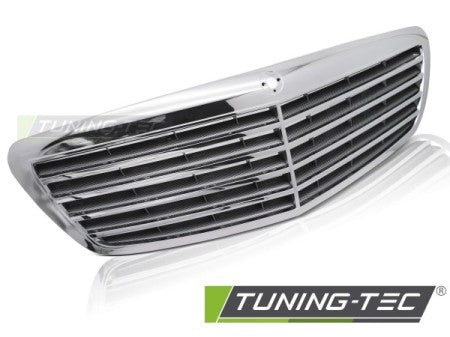 Griglia CHROME-in Carbonio LOOK per MERCEDES Classe S W221 05-09