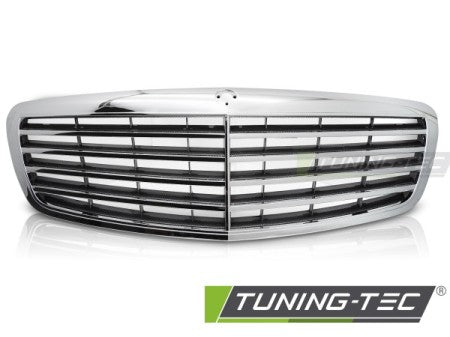 Griglia CHROME-in Carbonio LOOK per MERCEDES Classe S W221 05-09