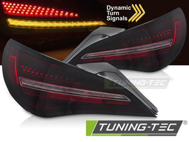 Fanali Posteriori Sequenziali Neri Rossi per Mercedes CLA C117 2013-2016, CLA X117 2014-2016 – Coppia