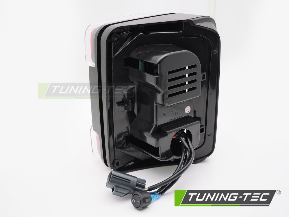 Fanali Posteriori Fumé per Jeep Wrangler (JK) 2007-2018