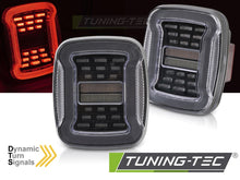 Carica l'immagine nel visualizzatore di Gallery, Fanali Posteriori Bianchi per Jeep Wrangler (TJ) 1991-1996