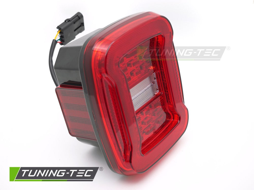 Fanali Posteriori Rossi e Bianchi per Jeep Wrangler (TJ) 1991-1996