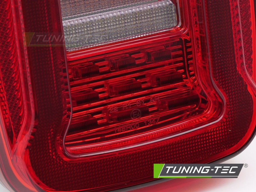 Fanali Posteriori Rossi e Bianchi per Jeep Wrangler (TJ) 1991-1996