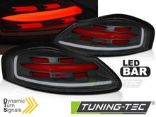 Load image into Gallery viewer, Fanali Posteriori LED BAR BLACK-RED Sequenziali per PORSCHE BOXSTER 986 96-04