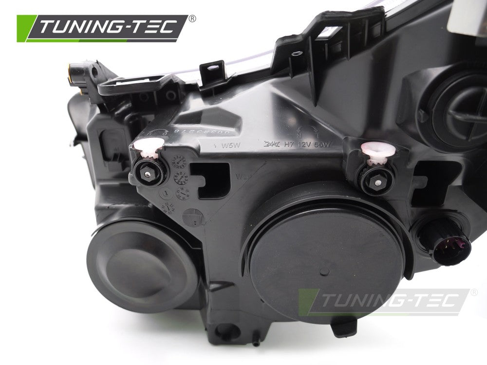 Fari Anteriori Neri DRL per Peugeot Fiat Ducato / Boxer / Citroen Jumper 2010-2014