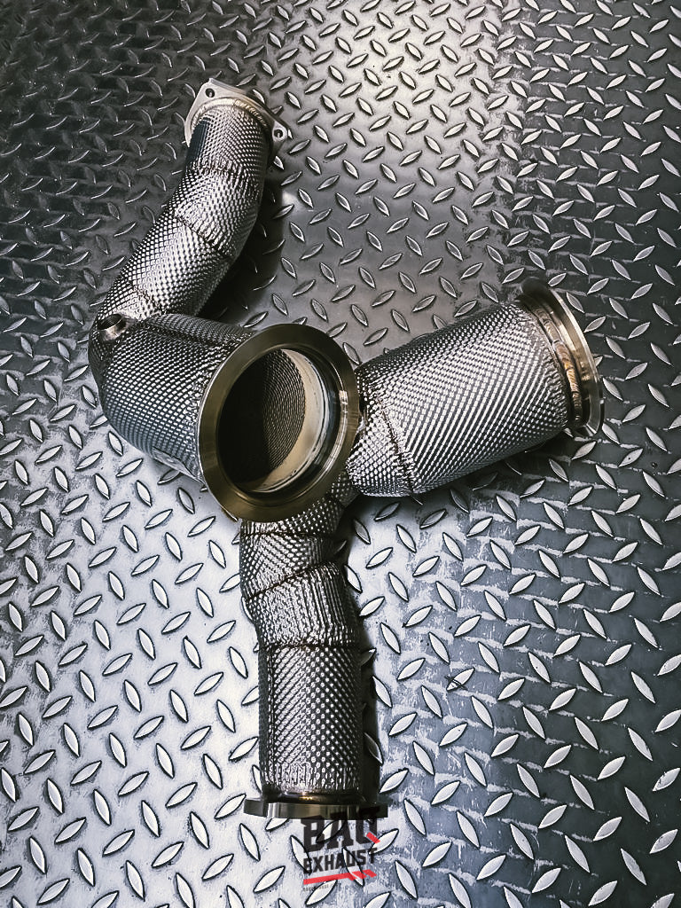 Downpipe BAQ Exhaust Audi RS4 B9 / RS5 F5 2.9 TFSI BiTurbo (2017-2024) – foto 4