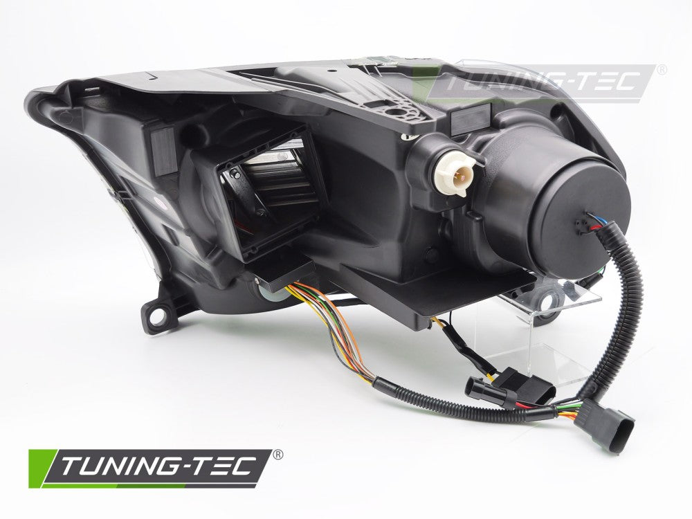 Fari Anteriori Cromati Xenon Sequenziali per Dodge Durango 2010-2013