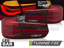 Carica l'immagine nel visualizzatore di Gallery, Fanali Posteriori Rossi LED BAR Sequenziali per BMW Serie 3 (F30 / F31) 2011-2018