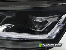 Load image into Gallery viewer, Fari Anteriori Neri DRL Sequenziali per Volkswagen T6 2015-2019