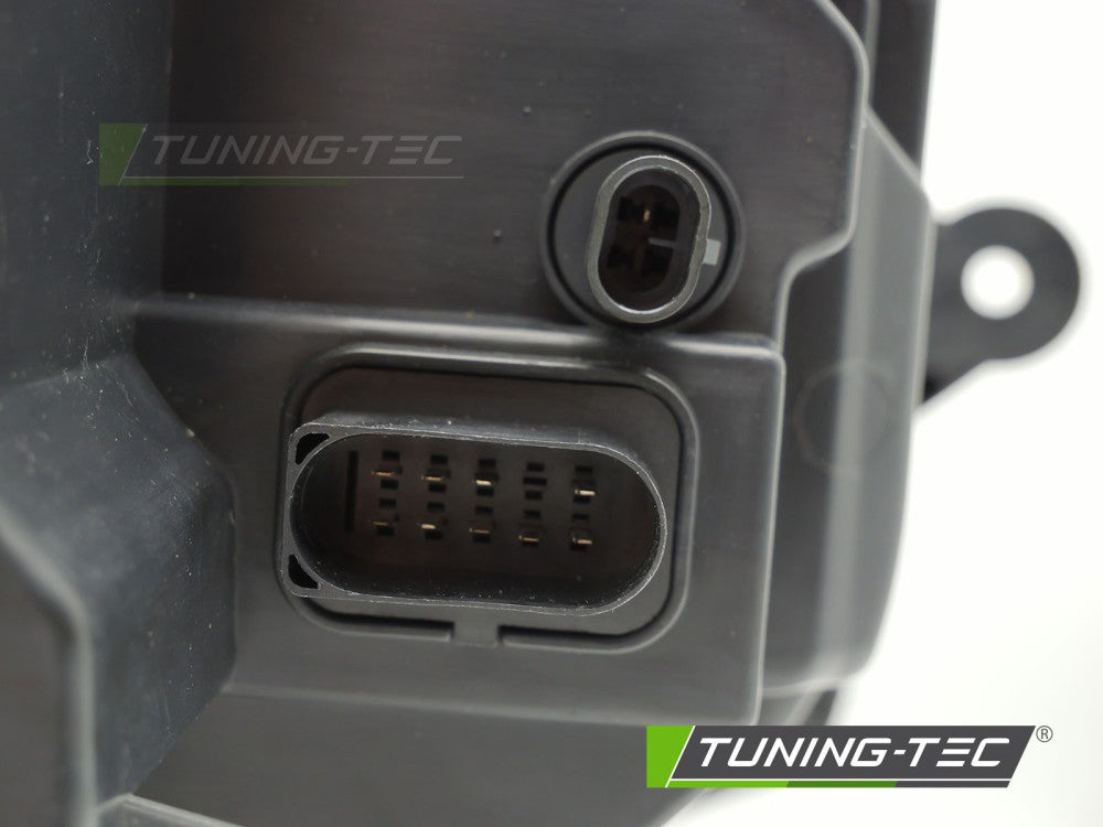 Fari Anteriori Neri DRL Sequenziali per Volkswagen T6 2015-2019