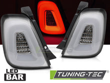 Carica l'immagine nel visualizzatore di Gallery, Fanali Posteriori Bianchi LED BAR per Fiat Fiat 500 (312) 2015-2020
