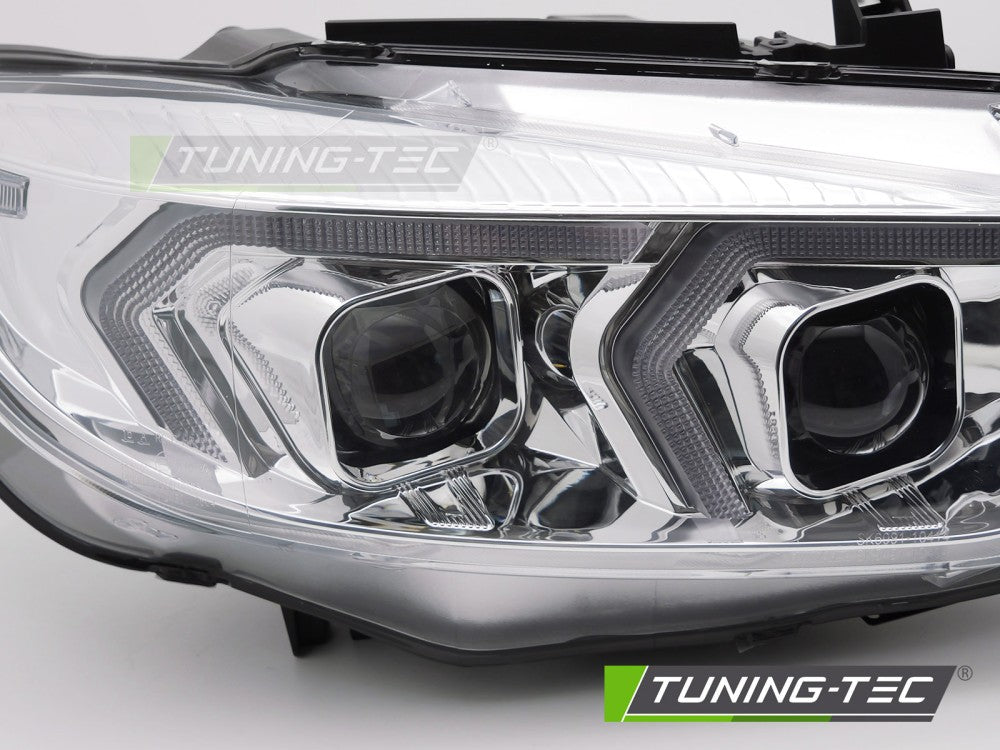 Fari Anteriori Cromati Xenon per BMW Serie 4 (F32) 2013-2017