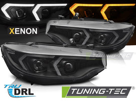 Fari Anteriori Neri Xenon per BMW Serie 4 (F32) 2013-2017