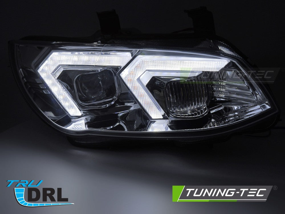 Fari Anteriori Cromati Xenon per BMW Serie 3 (E92 / E93 Facelift) 2010-2013