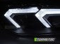 Load image into Gallery viewer, Fari Proiettore Bi-Xenon Neri LED DRL per BMW E92/E93 LCI 10-13