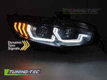 Load image into Gallery viewer, Fari Anteriori Neri DRL Sequenziali per Honda Civic X 2016-2021