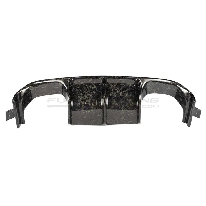 CarbonWorks Diffusore posteriore Vorsteiner Style in carbonio forgiato per BMW M3 F80 2014-2018 e M4 F82/F83 2014-2022 - foto