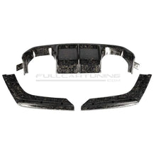 Carica l'immagine nel visualizzatore di Gallery, CarbonWorks Diffusore posteriore Vorsteiner Style in carbonio forgiato per BMW M3 F80 2014-2018 e M4 F82/F83 2014-2022 - foto