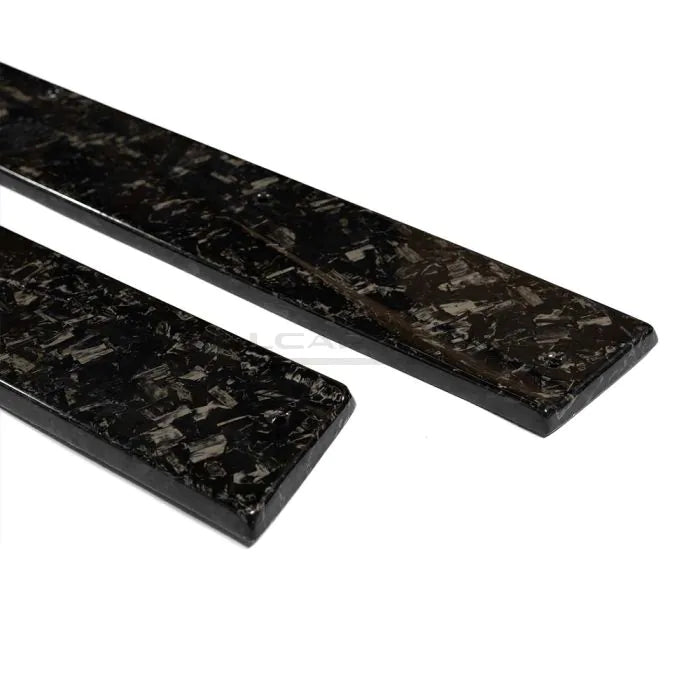CarbonWorks Minigonne laterali P Style in carbonio forgiato per BMW M3 F80 2014-2018 e M4 F82/F83 2014-2022 - foto 3