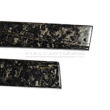Carica l'immagine nel visualizzatore di Gallery, CarbonWorks Minigonne laterali P Style in carbonio forgiato per BMW M3 F80 2014-2018 e M4 F82/F83 2014-2022 - foto 2