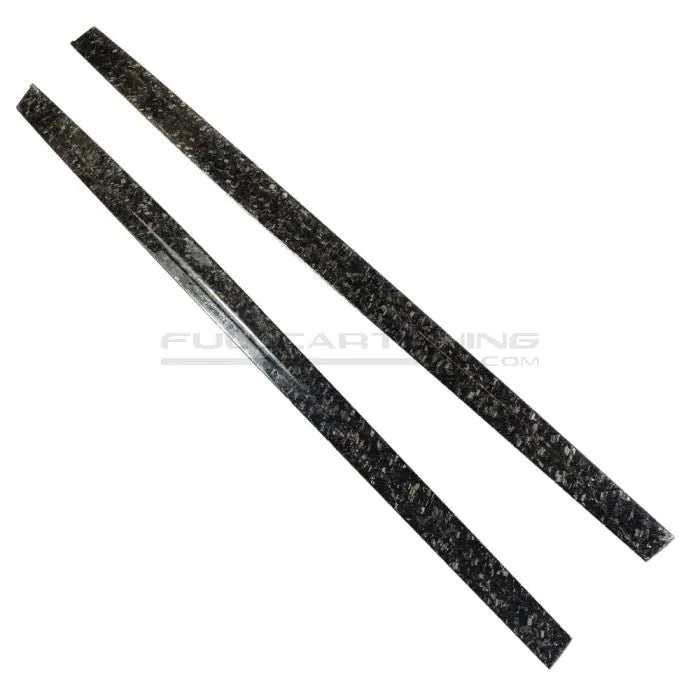 CarbonWorks Minigonne laterali P Style in carbonio forgiato per BMW M3 F80 2014-2018 e M4 F82/F83 2014-2022 - foto 1