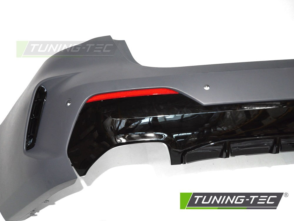 Paraurti Posteriore Sportivo con Fori PDC per BMW Serie 4 (G22 / G23) 2020-2024 Coupé, Cabrio – cod. ZTBMC5