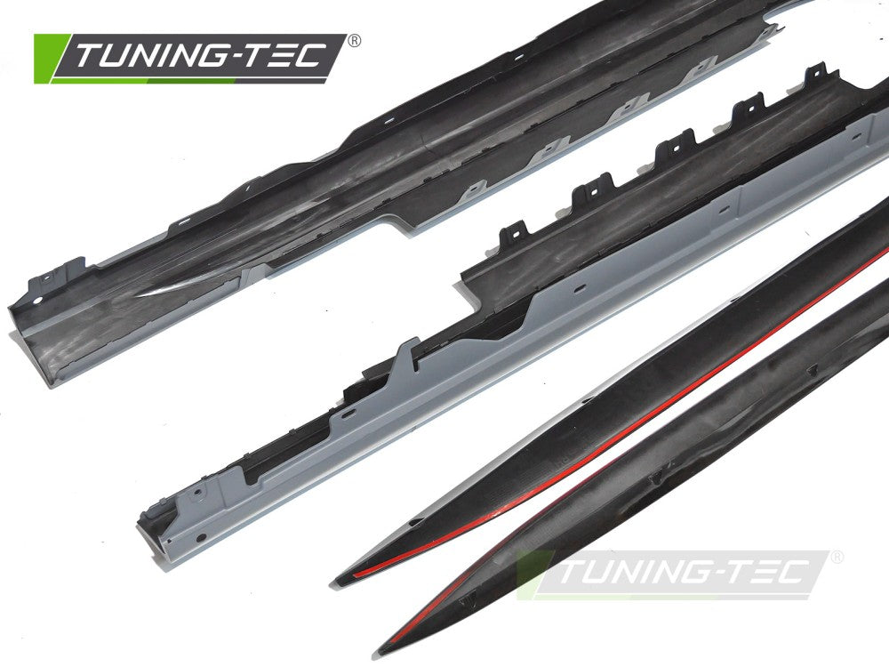 Minigonne Performance per BMW Serie 4 (G22 / G23) 2020-2024 Coupé, Cabrio – Coppia – cod. PGBM56
