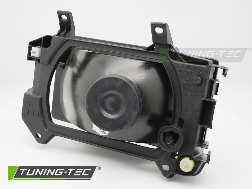 Fari Anteriori Neri per Volkswagen T4 1990-2003