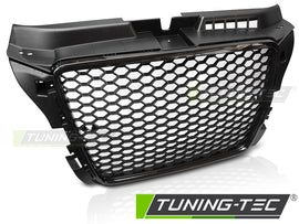Griglia Nera Lucida Sportiva per Audi A3, S3 2008-2012 – cod. GRAU91