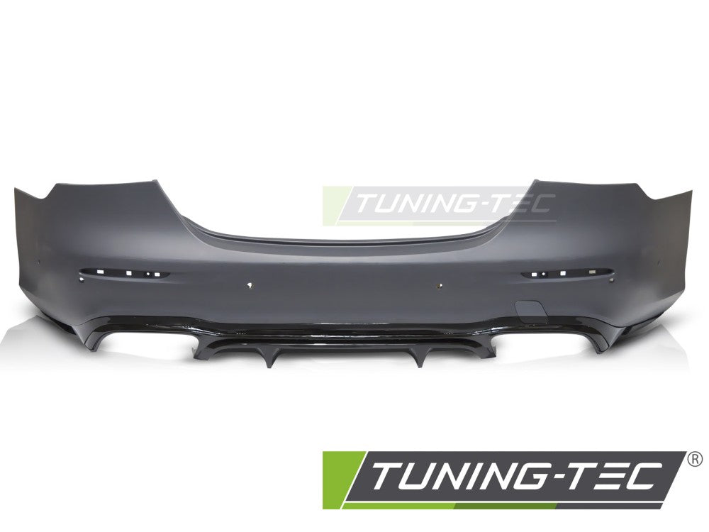 Paraurti Posteriore Nero Sportivo per Mercedes W213 4D 2020-2023
