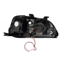 Carica l'immagine nel visualizzatore di Gallery, Fari Anteriori LED SK-Import Cromati Lente Fumé Honda Civic EK EJ Facelift Phase 2 - foto 5
