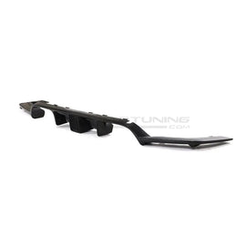 CarbonWorks Diffusore posteriore con terzo stop in carbonio per BMW M3 F80 2014-2018 e M4 F82/F83 2014-2022 - foto 2