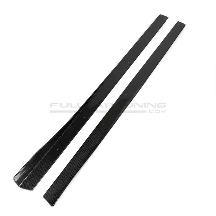CarbonWorks Minigonne laterali in carbonio per BMW M3 F80 2014-2018 e M4 F82/F83 2014-2022 - foto 2