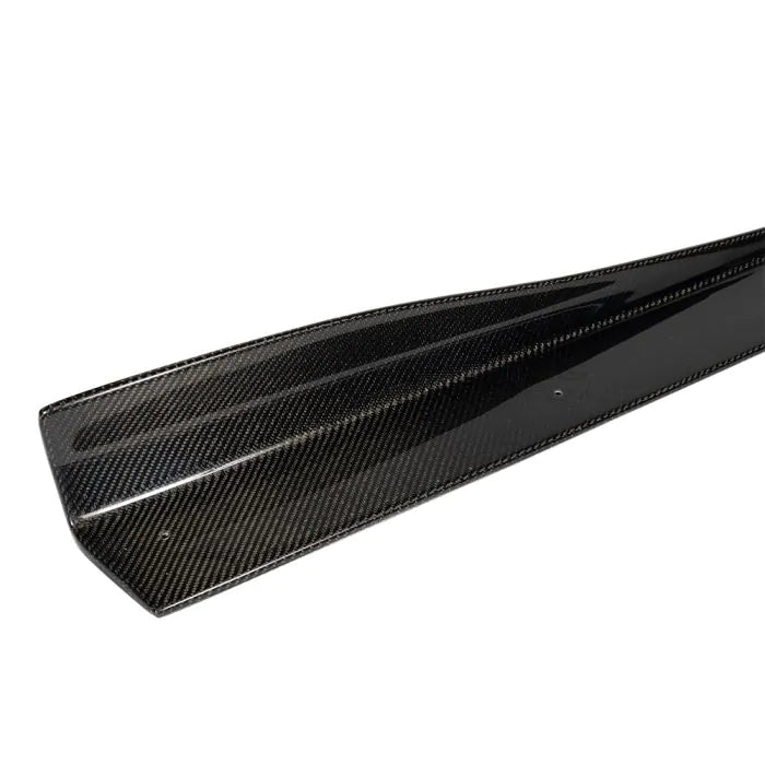 CarbonWorks Minigonne laterali in carbonio per BMW M3 F80 2014-2018 e M4 F82/F83 2014-2022 - foto 3