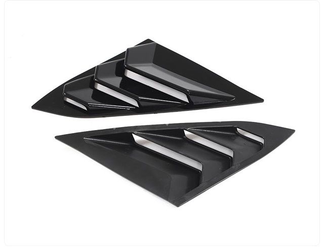 Spoiler Posteriore Nero Lucido SK-Import Honda Civic FC FK Plastica ABS