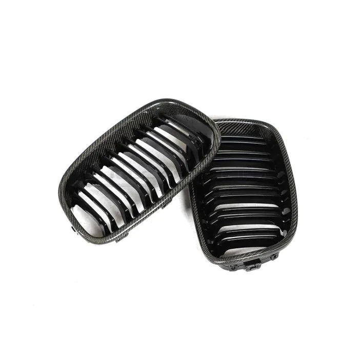 CarbonWorks Griglia sportiva in carbonio per BMW Serie 1 F20/F21 2011-2019 - foto 2