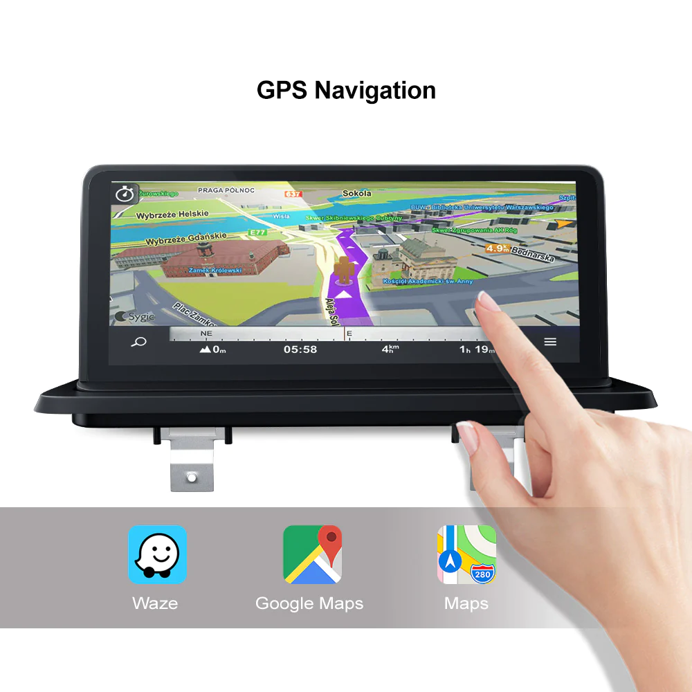 Android 10.25" 12.0 8G+128G IPS CarPlay Android Auto Car MultiMedia BMW Serie 1 E87 E88 E81 E82 2005-2014 IPS Carplay Touch Screen