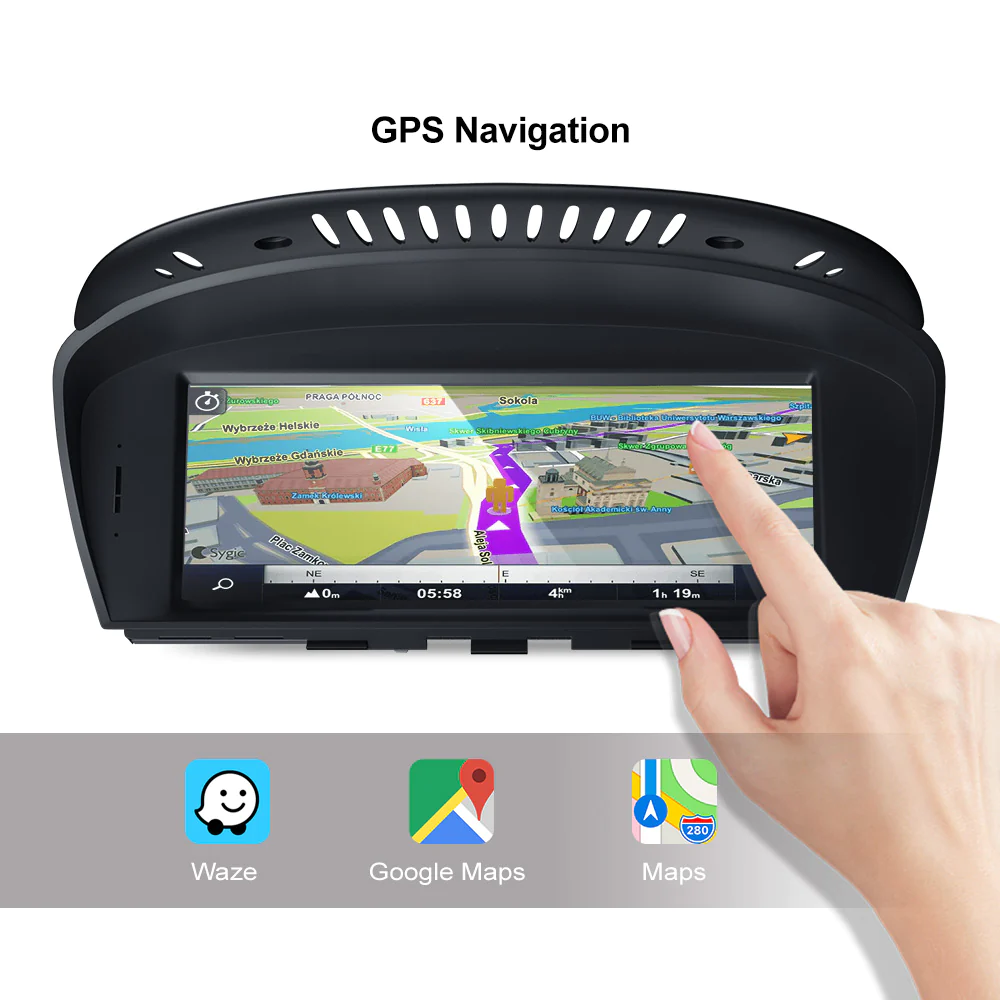 Android 12.0 8G+128G Qualcomm Octa-core Multi Media 8.8" BMW Serie 3 E60 E61 E62 E63 E64 Serie 5 E90 E91 E92 E93 M5 M6 GPS Navigation Head Unit