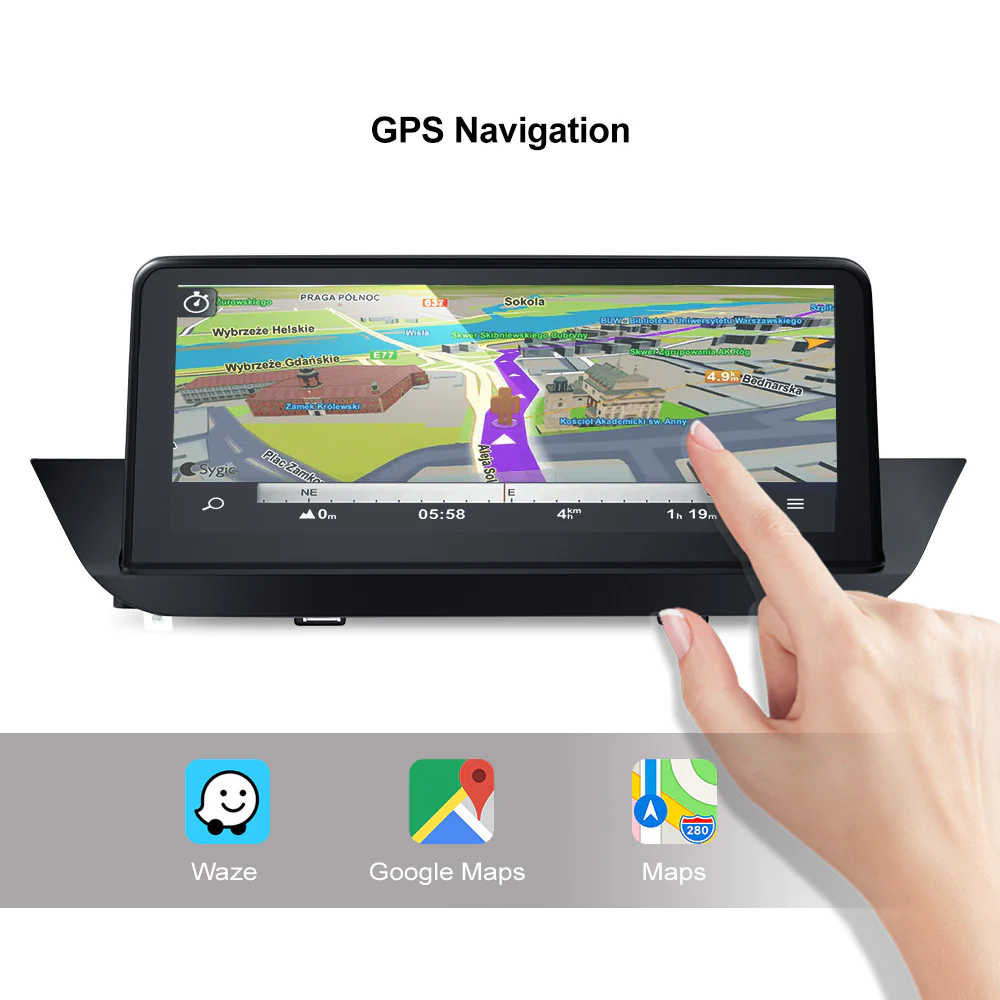 Android 10.25" 10.0 4G+64G Qualcomm Octa-Core Built-in Wifi IPS Car Interface MultiMedia BMW X1 E84 2009-2015 GPS Navigation Head Unit