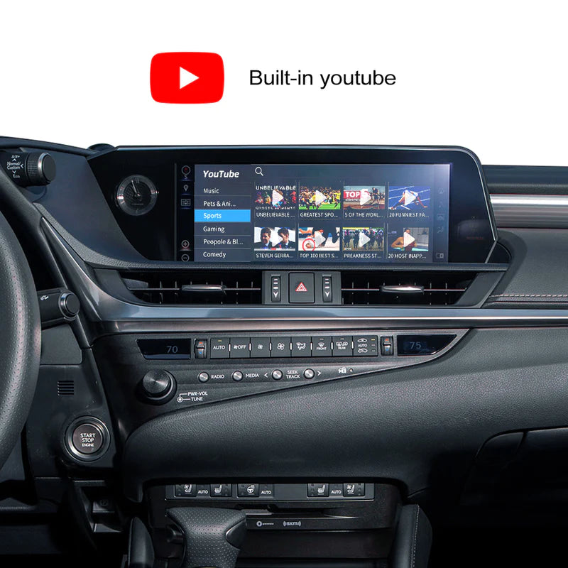 Wireless Carplay per Lexus GS/LS/ES/IS/UX/LX/RC/NX/RX/CT Android Auto scatola di interfaccia Multimedia AirPlay