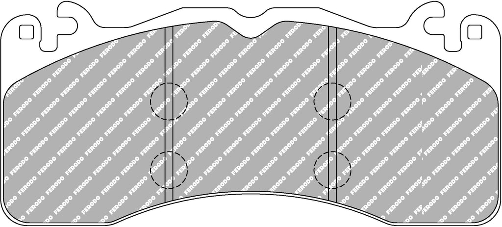 Pastiglie freni racing Ferodo DS1.11 anteriori Ford Mustang Mk6