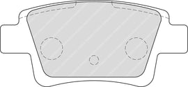 Pastiglie freni Ferodo DS2500 posteriori Opel Adam, Corsa D