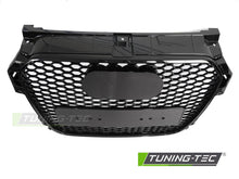 Carica l'immagine nel visualizzatore di Gallery, Griglia Sportiva Nera Lucida per Audi A1 (8X) 2010-2014