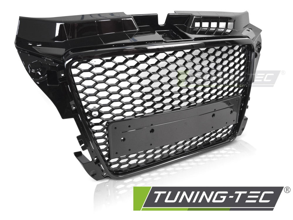 Griglia Sportiva Nera Lucida per Audi A3 (8P Facelift) 2008-2012
