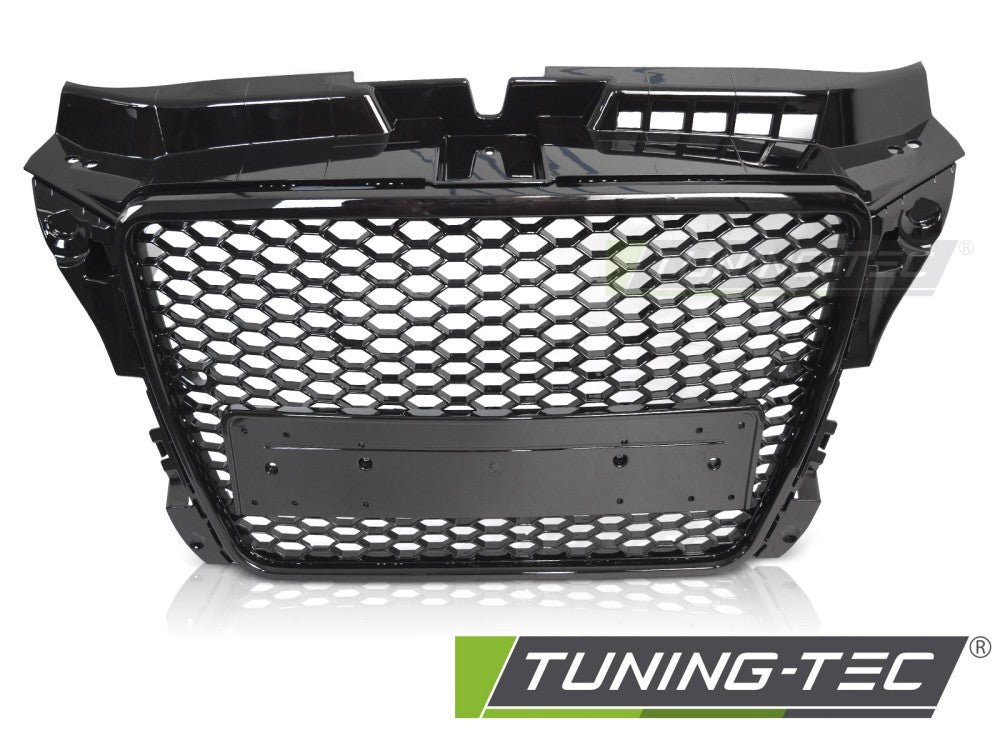 Griglia Sportiva Nera Lucida per Audi A3 (8P Facelift) 2008-2012